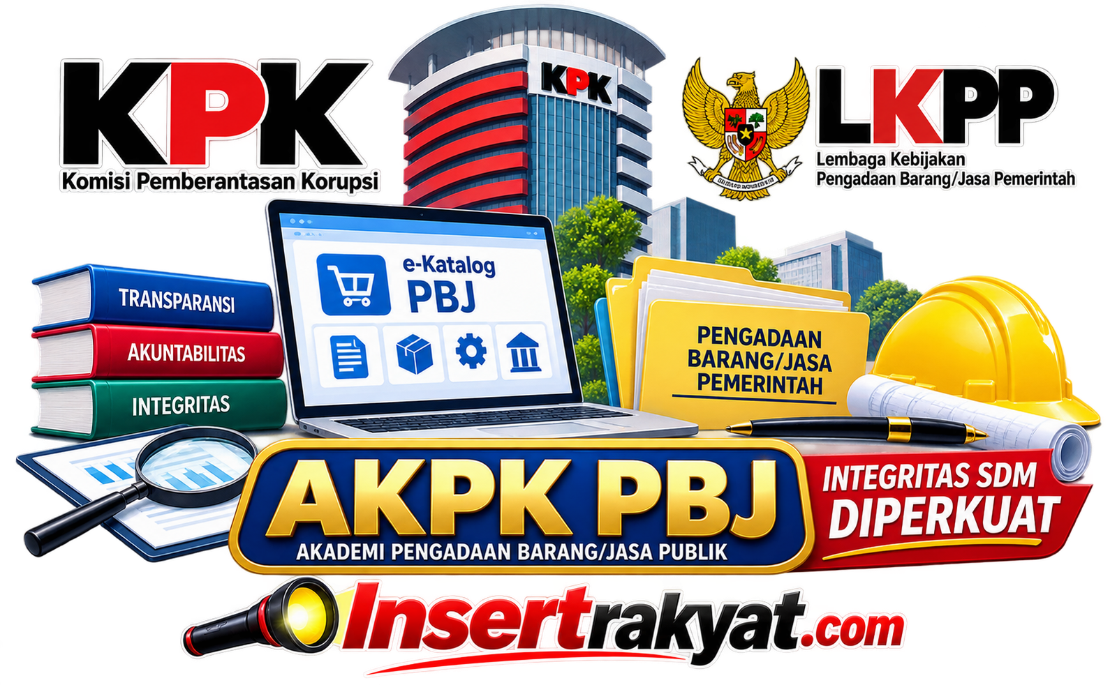 KPK dan LKPP Luncurkan AKPK PBJ, Integritas SDM Ditingkatkan