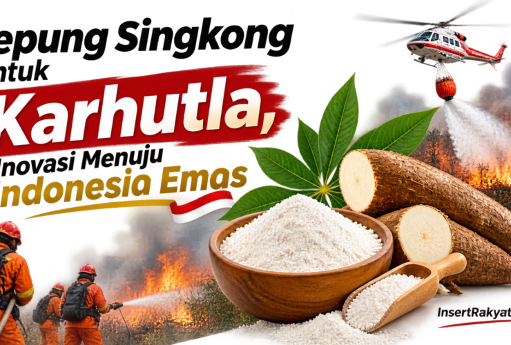 Tepung Singkong untuk Karhutla, Inovasi Menuju Indonesia Emas