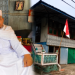 Tokoh Agama, H. M. Taher Kibarkan Merah Putih Sambut HUT Ke-81 RI