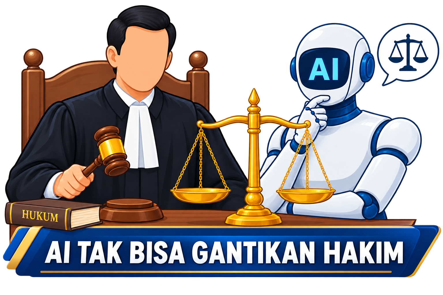 AI Tak Bisa Gantikan Hakim, Ini Kata Ketua Mahkamah Agung