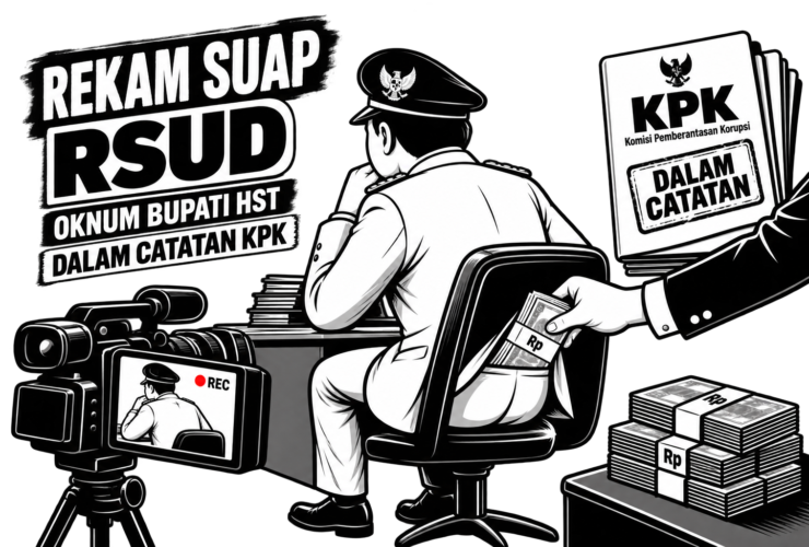 Rekam Suap RSUD, Oknum Bupati HST dalam Catatan KPK