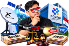 Kasus Starlink Yogi: Dua Sisi Mata Samurai, “Komdigi” Buka Solusi