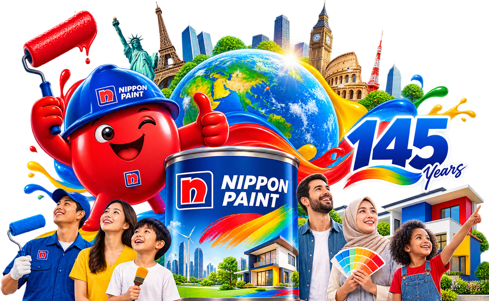 145 Tahun Nippon Paint Mendunia: Dari Tokyo hingga Menyentuh Kebutuhan Nelayan Sinjai