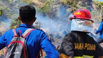 Awal September, Dua Karhutla Terjadi di Polman dalam Sehari