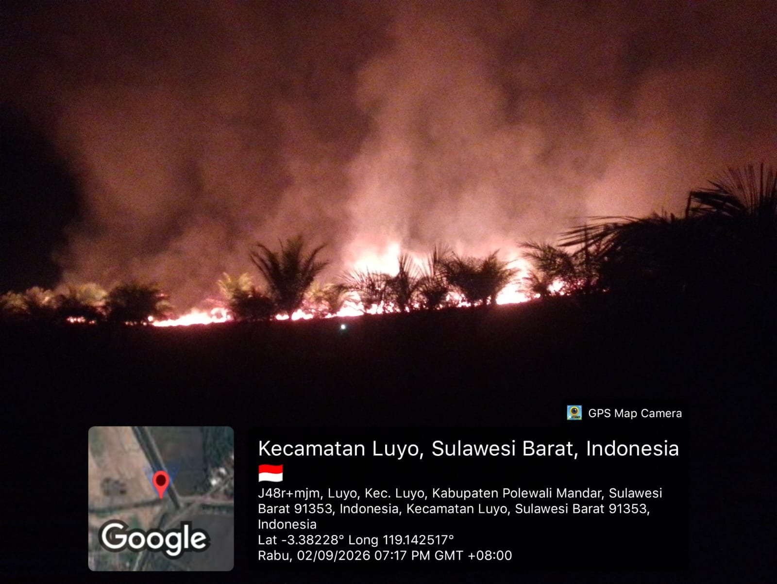 Karhutla Polman Capai 42,88 Hektar, Mendagri Minta Pencegahan Sampai Desa