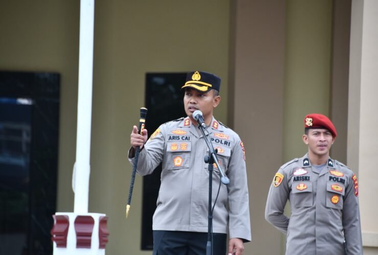 Kapolres Aceh Timur Pimpin Apel Perdana