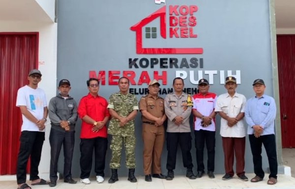 Gerai Koperasi Merah Putih Thehok Berdiri, Warga Menunggu Aktivitas Usaha
