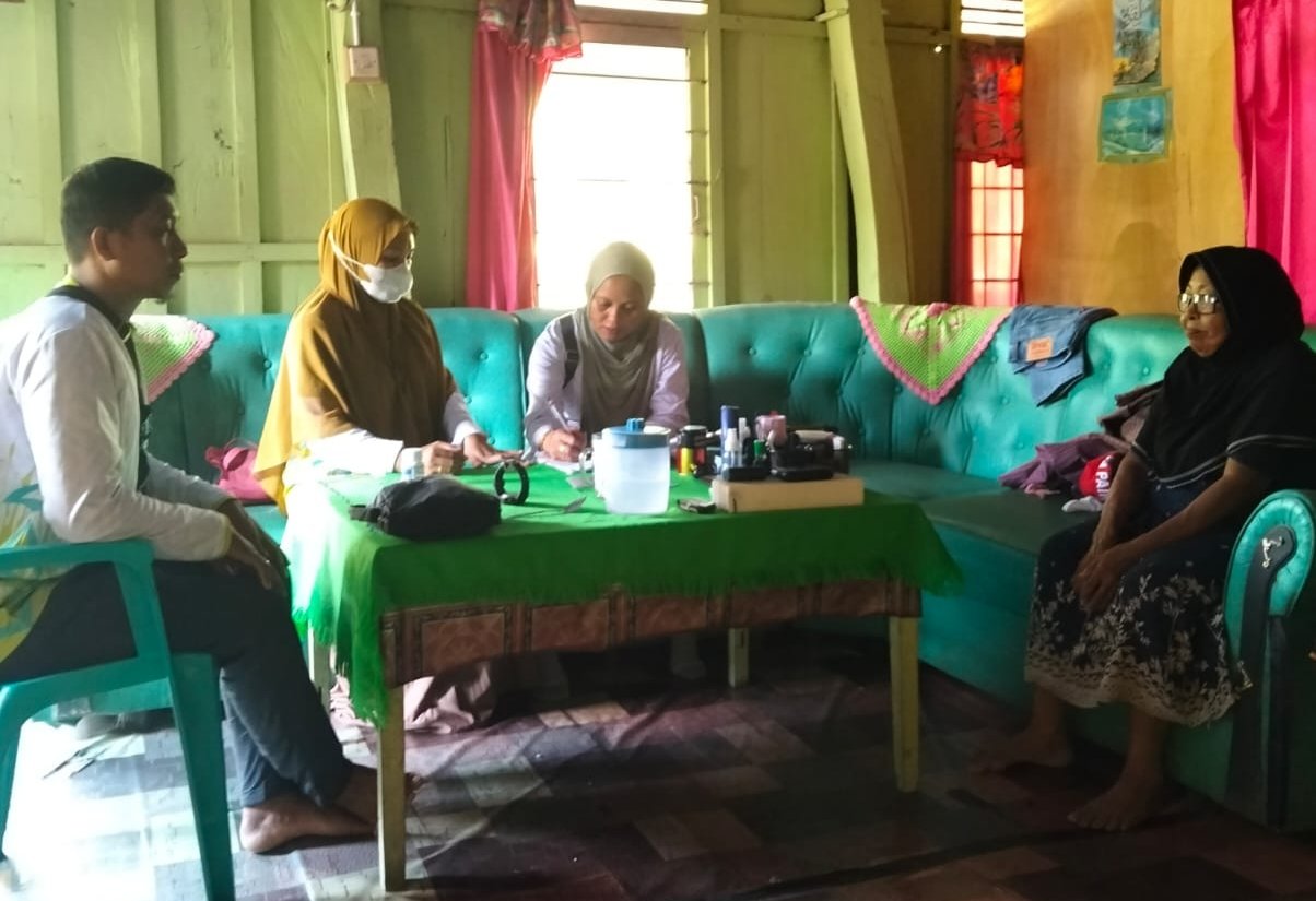 Puskesmas Lappae Hadirkan Pelayanan Kesehatan Gratis di Rumah Warga Lembang Lohe