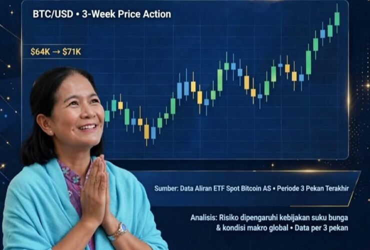 ETF Bitcoin AS Raup US$3,8 Miliar Saat Harga Tertekan