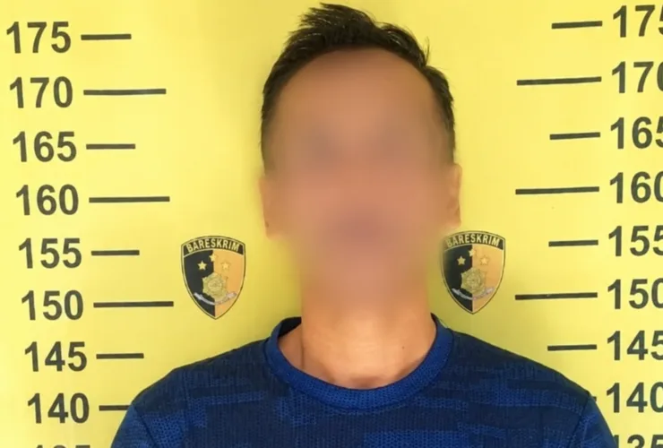 Pelaku AI diamankan dalam kasus dugaan penggelapan kendaraan di Siwalan Kerto Surabaya