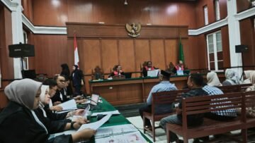 Keterangan Foto: Sidang lanjutan perkara dugaan korupsi pengadaan bibit nanas DTPH-BUN Sulawesi Selatan Tahun Anggaran 2024 di Pengadilan Tipikor Makassar, Senin (19/10/2026).