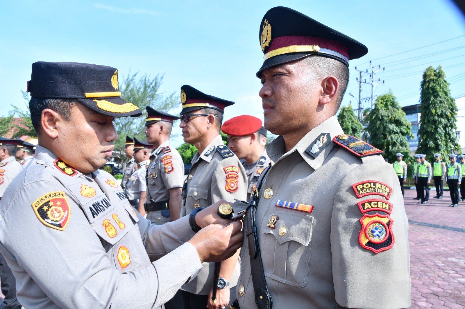 19 Pejabat Polres Aceh Timur Berganti, Kapolres Tekankan Sinergi Bersama Masyarakat