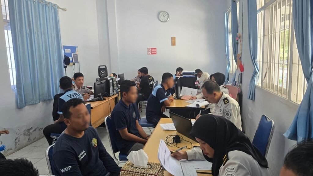 Pelaksanaan asesmen menjadi bagian dari persiapan program rehabilitasi dan re-edukasi berbasis ketahanan pangan bagi warga binaan Rutan Sinjai.