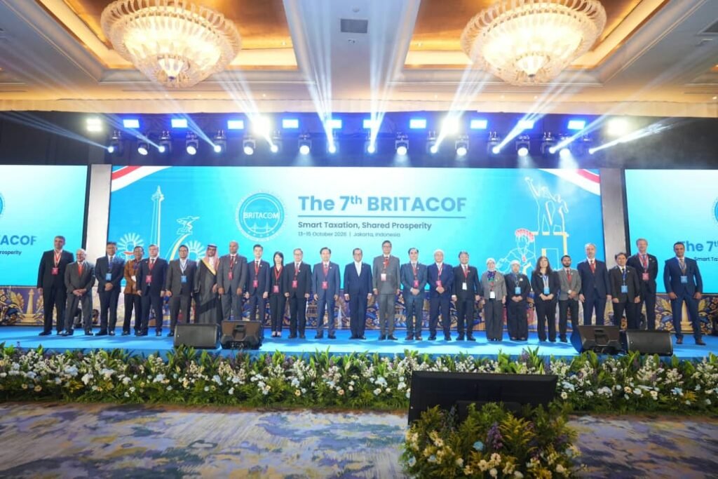 Rifqi Maulana/insertRakyat.com. Forum BRITACOF ke-7 berlangsung di Jakarta pada 13–15 Oktober 2026 dengan agenda kerja sama administrasi perpajakan internasional. (Dok Foto DJP (Cp), Sumin). 