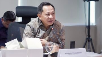 Mendagri Tito Karnavian membahas penguatan sistem IT untuk mendukung digitalisasi Perlindungan Sosial.