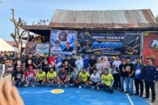 Pembukaan turnamen sepak takraw MRP Cup I di Lapangan KMC Tompo Kelara, Tolo Utara, Kabupaten Jeneponto, Jumat (16/10/2026).