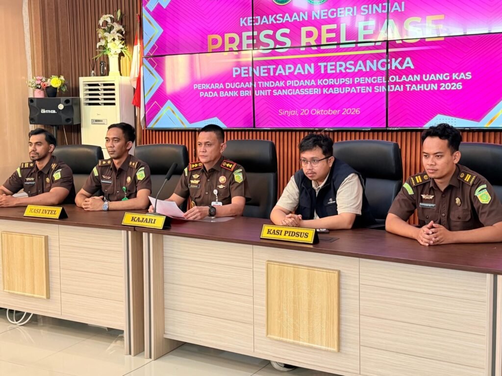 Kejari Sinjai Tahan Mantan Kepala Unit BRI Sangiasseri dalam Kasus Rp3,25 Miliar