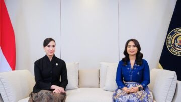 Menteri Pariwisata Widiyanti Putri Wardhana saat menyampaikan capaian sektor pariwisata Indonesia.