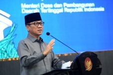Menteri Desa dan Pembangunan Daerah Tertinggal Yandri Susanto saat membuka GMH National Leadership Academy 2026 di Jakarta, Rabu (28/10/2026).