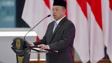 Menteri ATR/Kepala BPN Nusron Wahid memimpin pelantikan 152 pejabat Kementerian ATR/BPN di Jakarta, Kamis (29/10/2026).