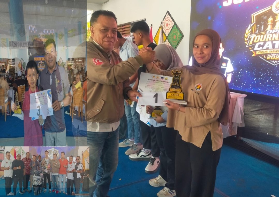 Sukses Gelar Turnamen Catur Nasional, Dua Atlet Percasi Kolaka Raih Juara