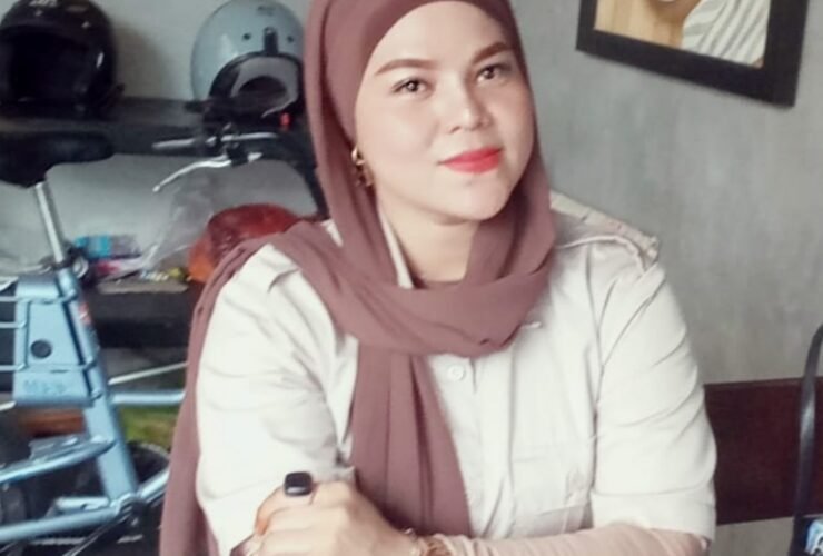 Firdha Purnamasari, Wakil Bendahara Umum BPD HIPMI Syariah Sulawesi Selatan.