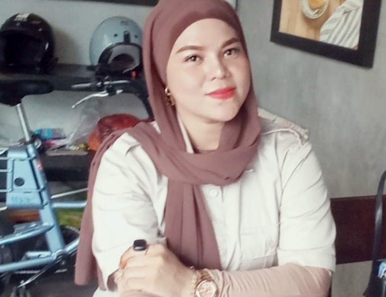 Firdha Purnamasari, Wakil Bendahara Umum BPD HIPMI Syariah Sulawesi Selatan.