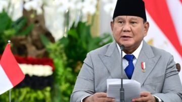 Presiden Prabowo Subianto saat menerima kunjungan kenegaraan Presiden Mesir Abdel Fattah El-Sisi di Jakarta, Minggu (11/10/2026).