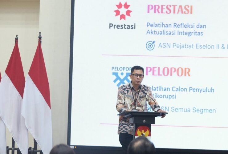 Bimtek Implementasi E-Learning ASN Berintegritas Tahap 2 Tahun 2026 di Gedung Merah Putih KPK, Jakarta.
