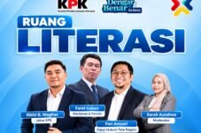 Program Ruang Literasi KPK mengangkat tema State Capture Corruption dalam Tata Kelola Sumber Daya Alam dengan menghadirkan narasumber dari bidang penegakan hukum, jurnalistik, dan hukum tata negara