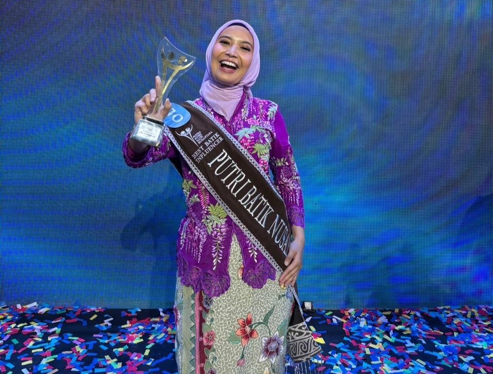 Nur Syifa Nadiastuti Raih Best Influencer PPBN 2026, Bawa Batik ke Ruang Digital