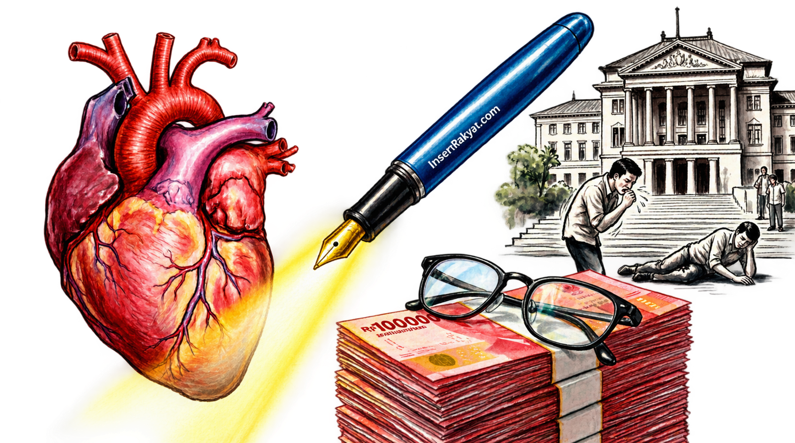 Koordinasi pemerintahan, pengawasan anggaran, surveilans epidemiologi, dan kesinambungan pengobatan menjadi unsur penting dalam upaya eliminasi tuberkulosis (foto Ilustrasi InsertRakyat.com).